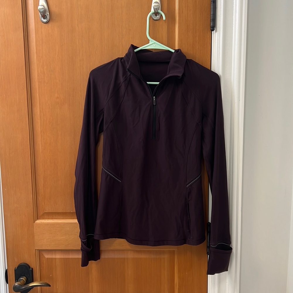 lululemon athletica Purple Long Sleeve Top